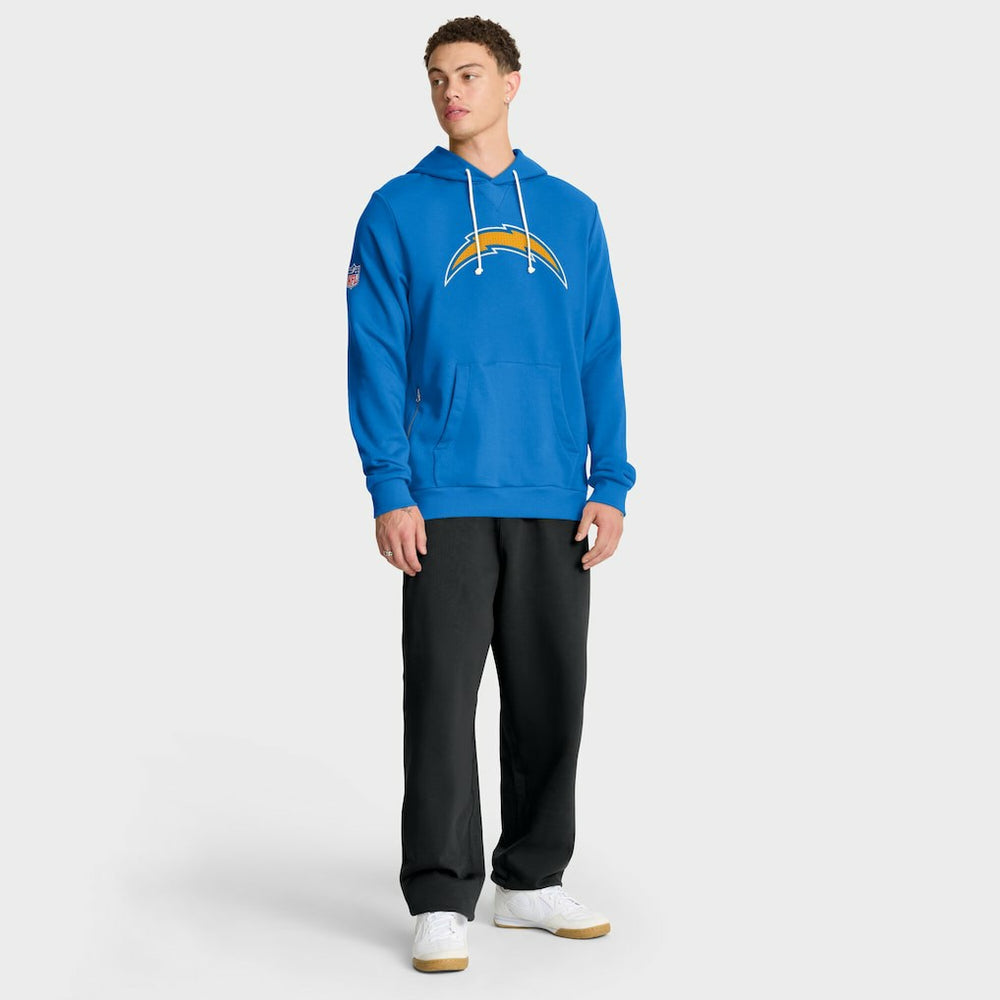 Los Angeles Chargers Sideline Standard Issue Initial Home Dri-FIT Hoodie - Powder Blue | Nike cheap