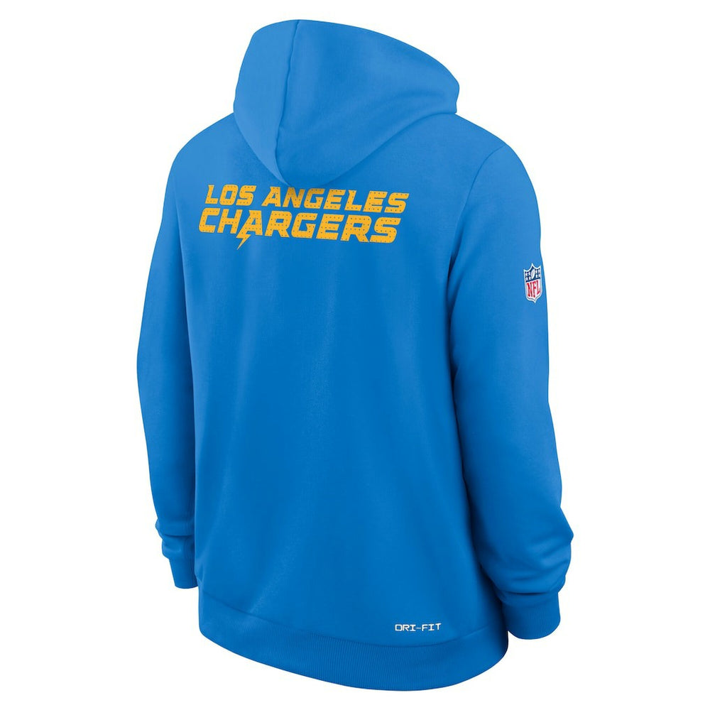 Los Angeles Chargers Sideline Standard Issue Initial Home Dri-FIT Hoodie - Powder Blue | Nike cheap