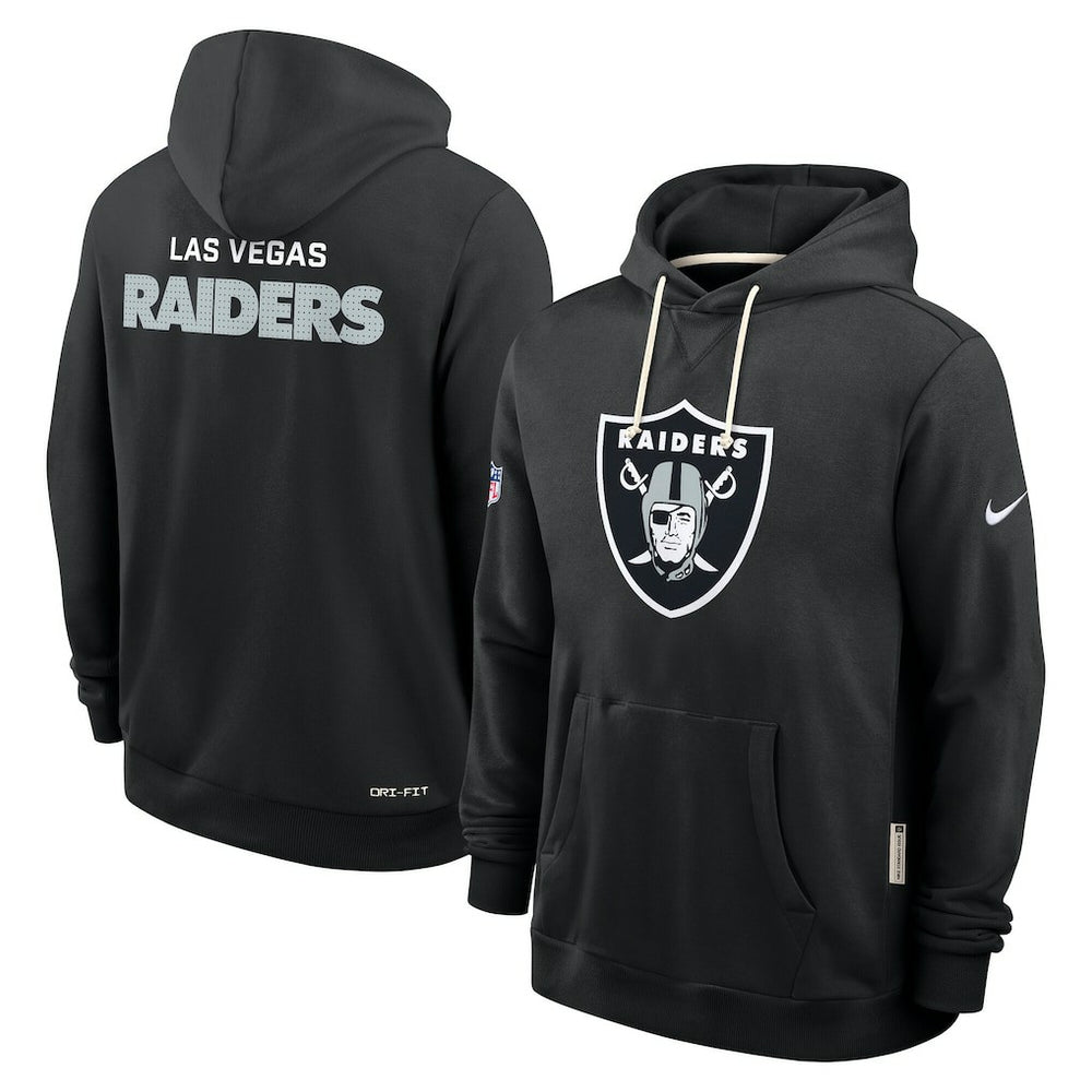 Las Vegas Raiders Sideline Standard Issue Initial Home Dri-FIT Hoodie - Black | Nike sale
