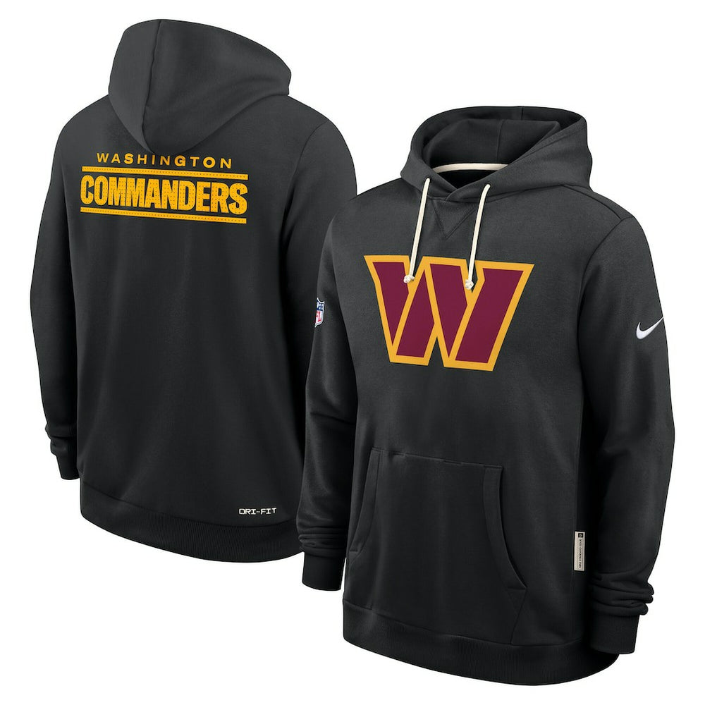 Washington Commanders Sideline Standard Issue Initial Home Dri-FIT Hoodie - Black | Nike for sale