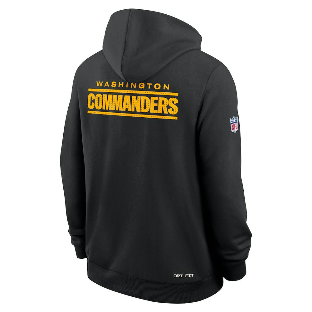 Washington Commanders Sideline Standard Issue Initial Home Dri-FIT Hoodie - Black | Nike for sale