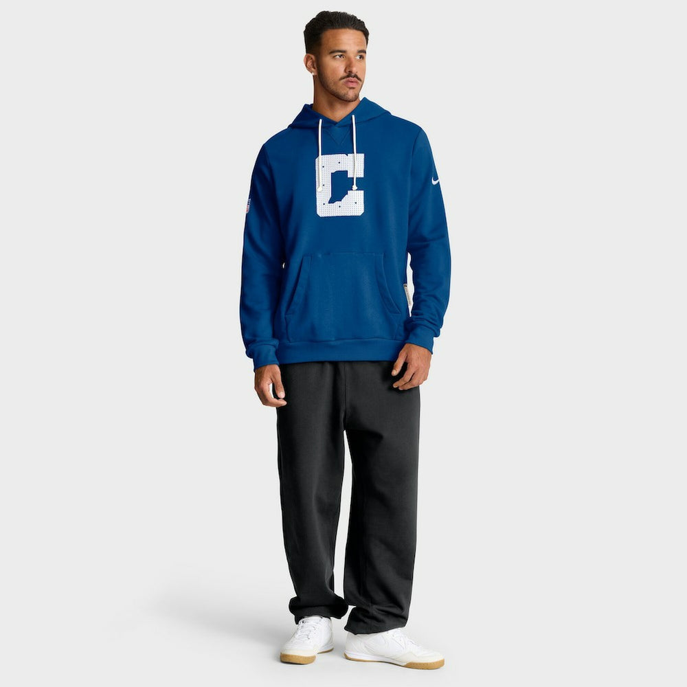 Indianapolis Colts Sideline Standard Issue Initial Home Dri-FIT Hoodie - Royal | Nike on sale