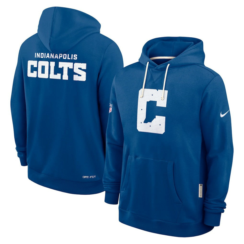 Indianapolis Colts Sideline Standard Issue Initial Home Dri-FIT Hoodie - Royal | Nike on sale