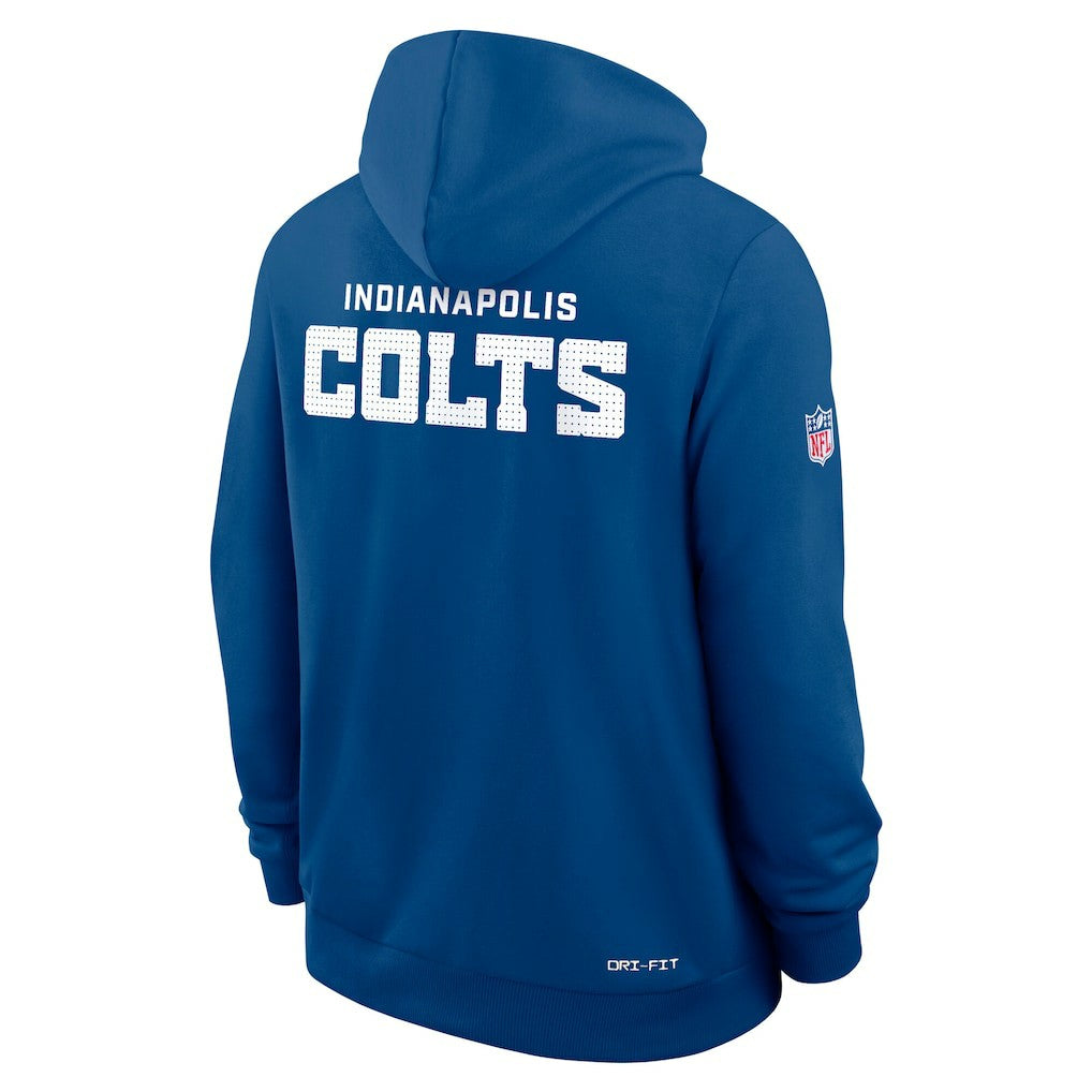 Indianapolis Colts Sideline Standard Issue Initial Home Dri-FIT Hoodie - Royal | Nike on sale