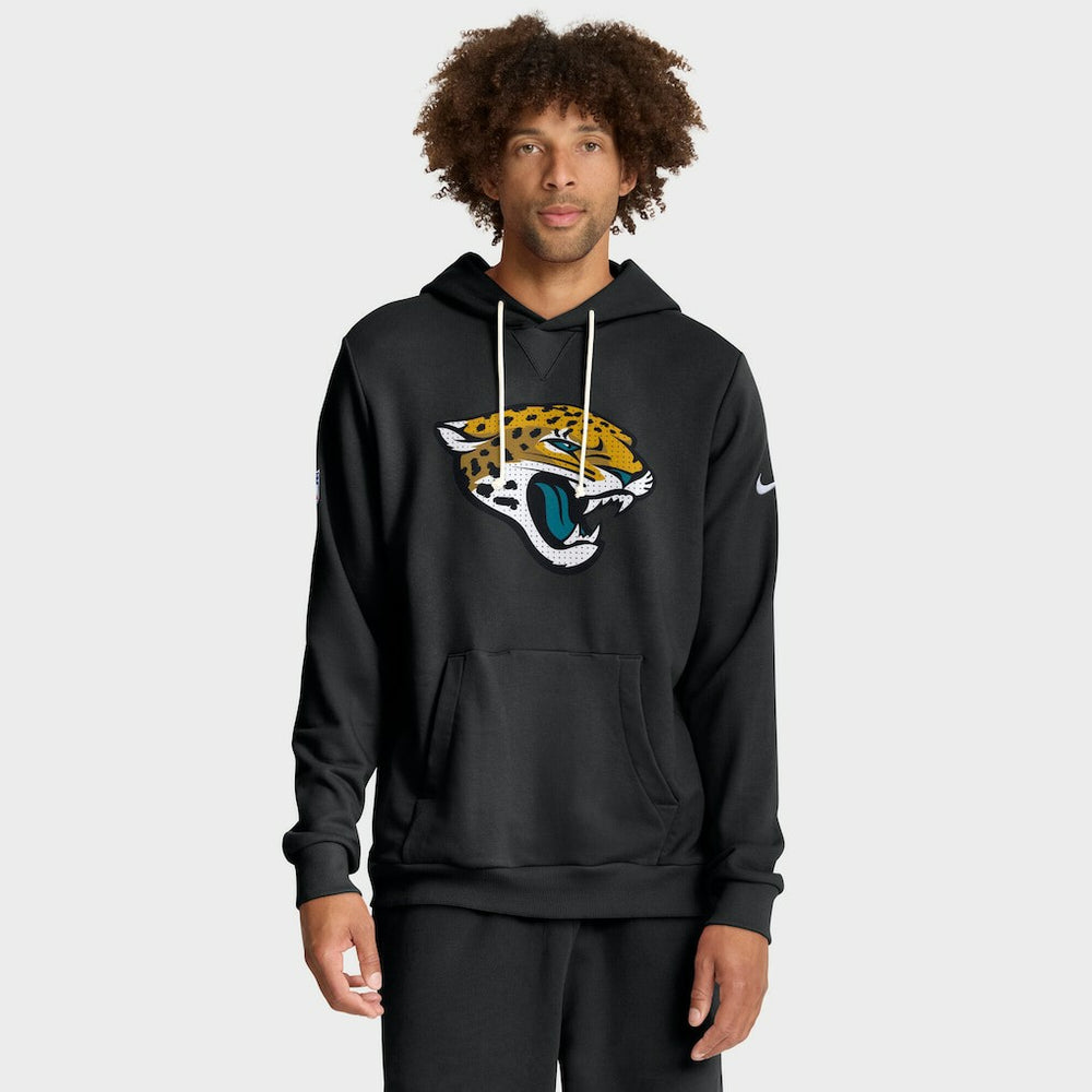 Jacksonville Jaguars Sideline Standard Issue Initial Home Dri-FIT Hoodie - Black | Nike online