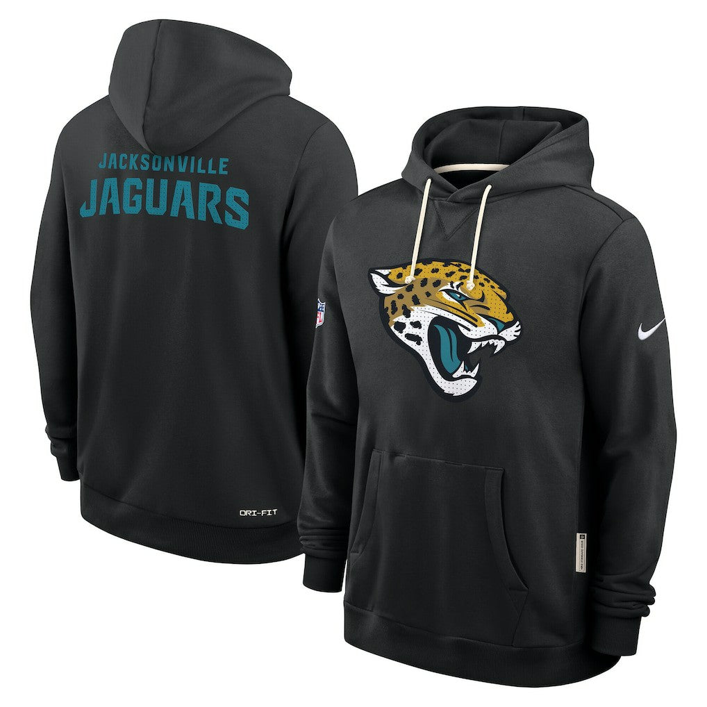 Jacksonville Jaguars Sideline Standard Issue Initial Home Dri-FIT Hoodie - Black | Nike online