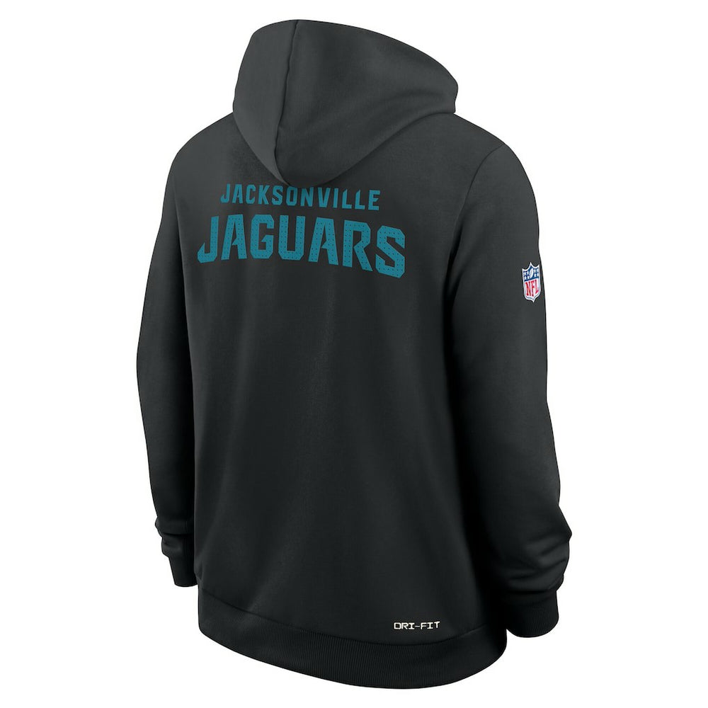 Jacksonville Jaguars Sideline Standard Issue Initial Home Dri-FIT Hoodie - Black | Nike online