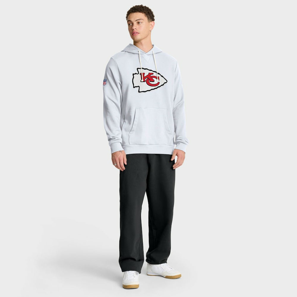 Kansas City Chiefs Sideline Standard Issue Initial Home Dri-FIT Hoodie - White | Nike discount