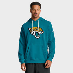 Jacksonville Jaguars Sideline Standard Issue Initial Home Dri-FIT Hoodie - Teal | Nike for sale
