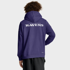 Baltimore Ravens Sideline Standard Issue Initial Home Dri-FIT Hoodie - Purple | Nike sale