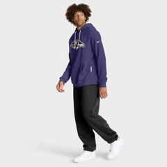Baltimore Ravens Sideline Standard Issue Initial Home Dri-FIT Hoodie - Purple | Nike sale