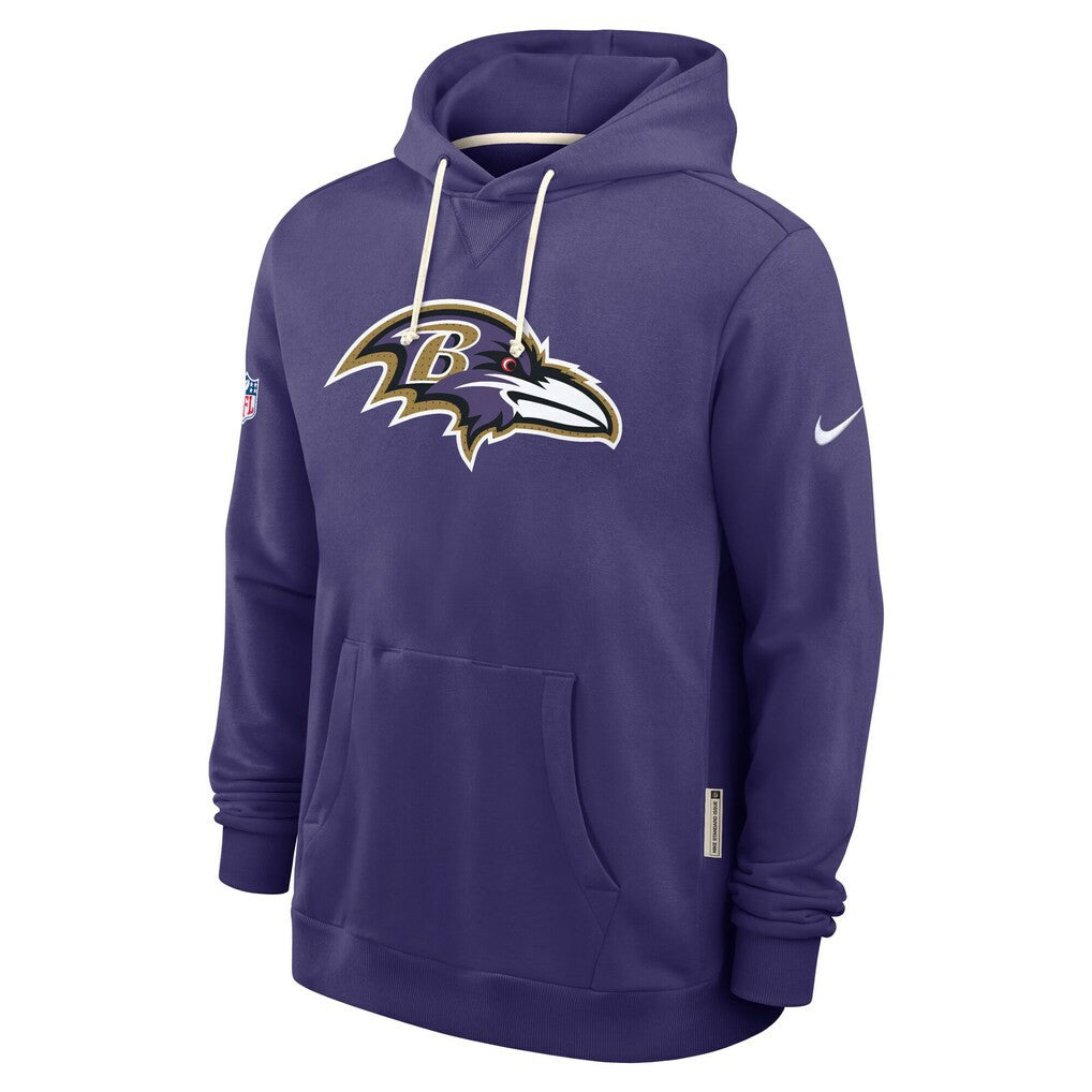 Baltimore Ravens Sideline Standard Issue Initial Home Dri-FIT Hoodie - Purple | Nike sale
