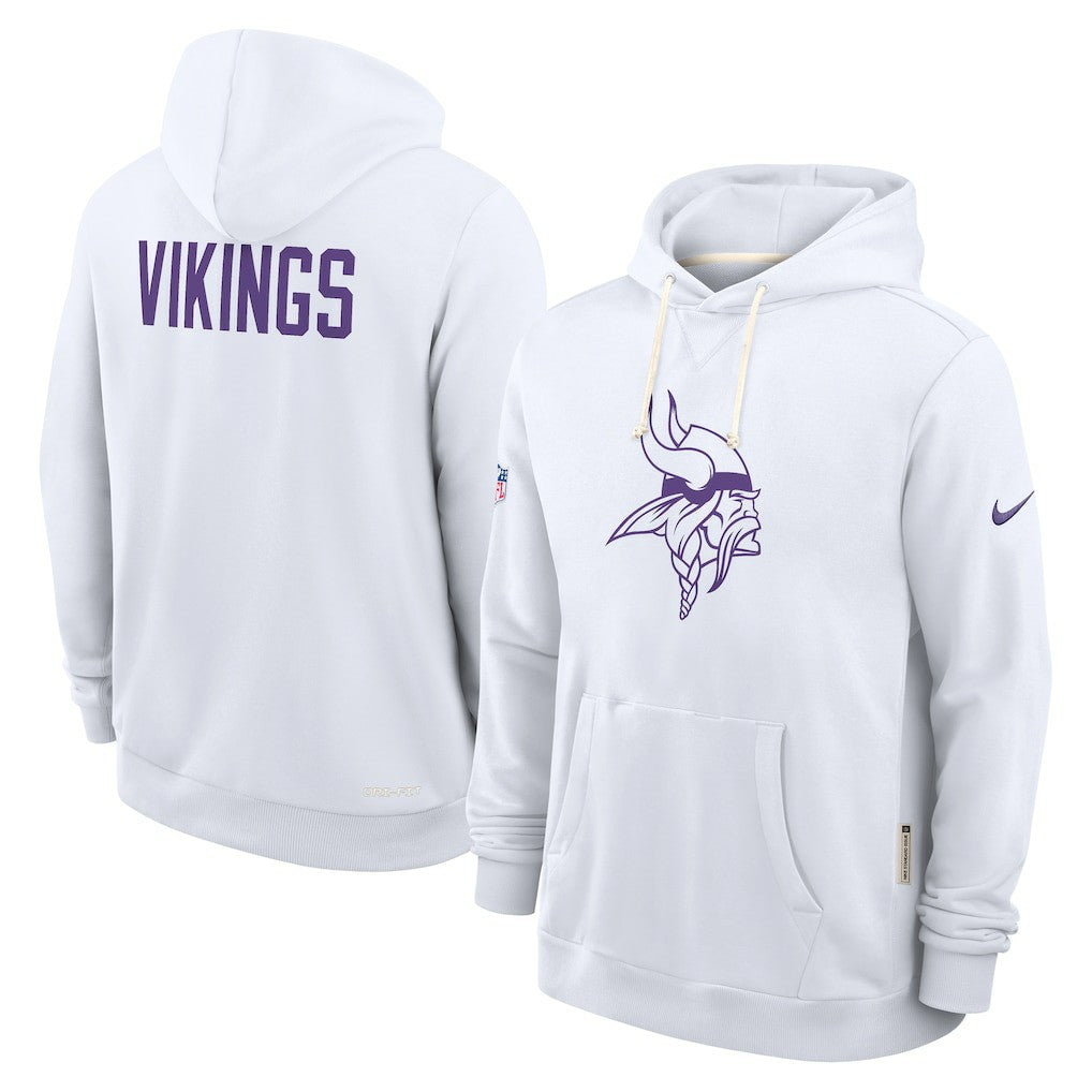Minnesota Vikings Sideline Standard Issue Alt 2 Dri-FIT Hoodie - White | Nike discount