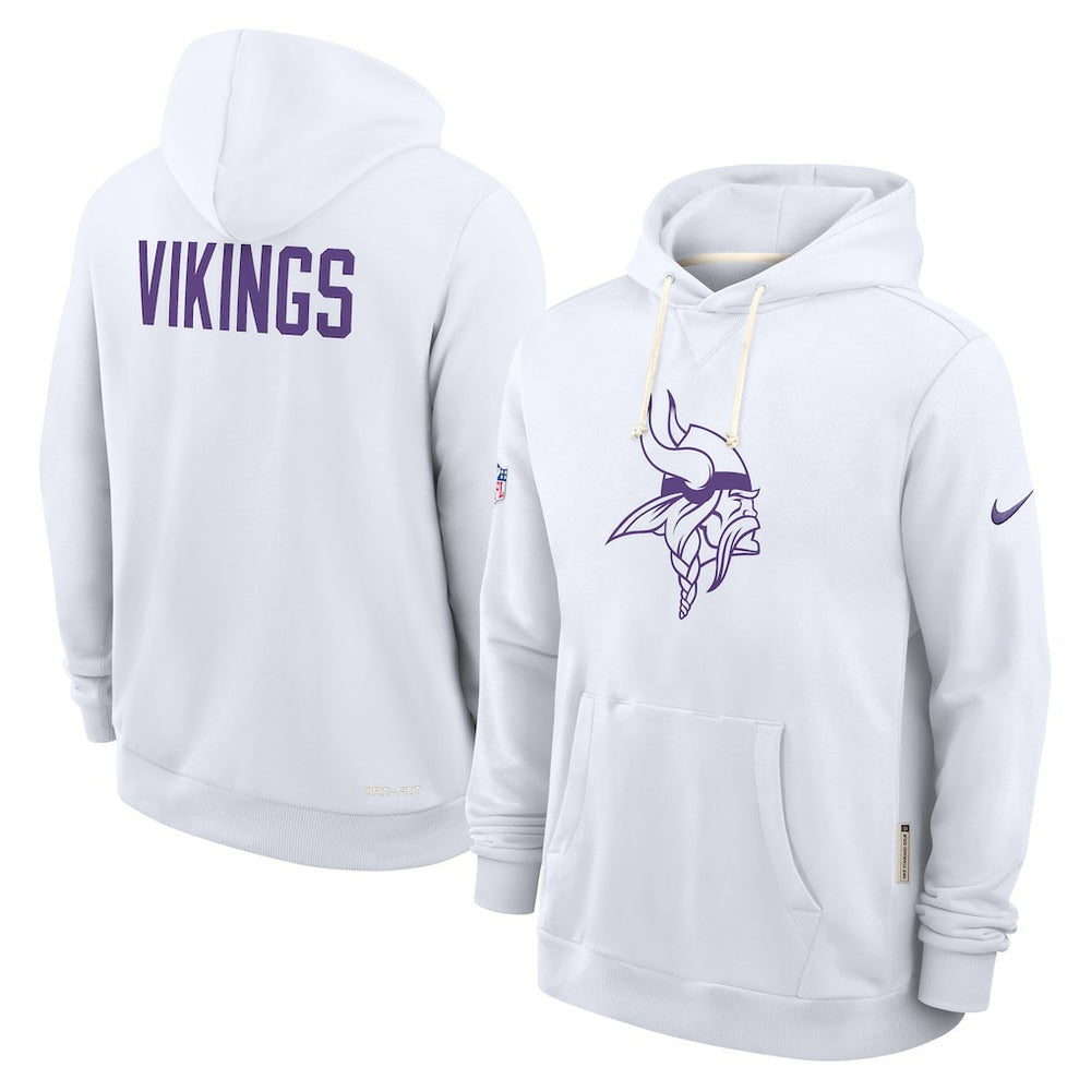 Minnesota Vikings Sideline Standard Issue Alt 2 Dri-FIT Hoodie - White | Nike discount