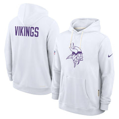 Minnesota Vikings Sideline Standard Issue Alt 2 Dri-FIT Hoodie - White | Nike discount