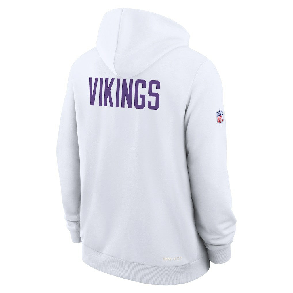 Minnesota Vikings Sideline Standard Issue Alt 2 Dri-FIT Hoodie - White | Nike discount