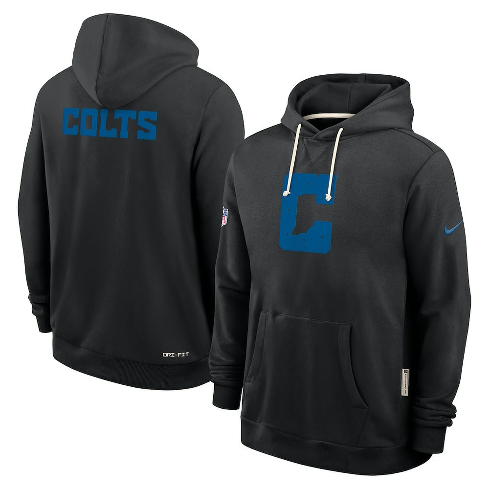 Indianapolis Colts Sideline Standard Issue Alt 2 Dri-FIT Hoodie - Black | Nike online