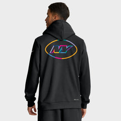 New York Jets 2025 NFL Crucial Catch Sideline Standard Issue Dri-FIT Hoodie - Black | Nike cheap