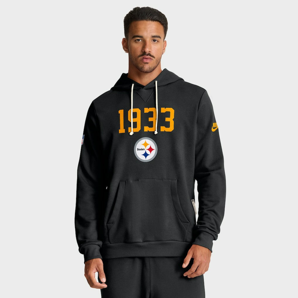 Pittsburgh Steelers Sideline Standard Issue Alt 2 Dri-FIT Hoodie - Black | Nike outlet