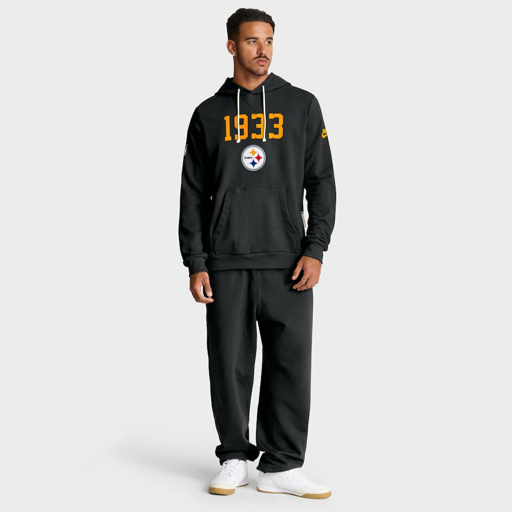 Pittsburgh Steelers Sideline Standard Issue Alt 2 Dri-FIT Hoodie - Black | Nike outlet