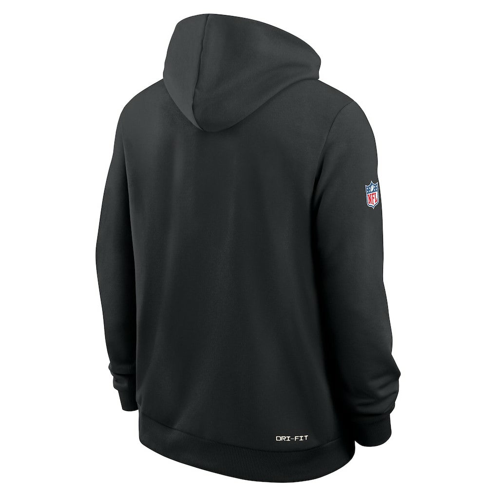 Pittsburgh Steelers Sideline Standard Issue Alt 2 Dri-FIT Hoodie - Black | Nike outlet