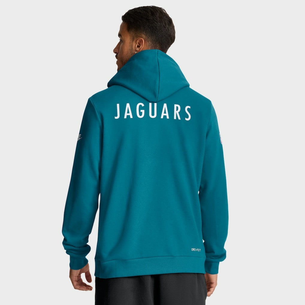 Jacksonville Jaguars Sideline Standard Issue Alt 2 Dri-FIT Hoodie - Teal | Nike cheap