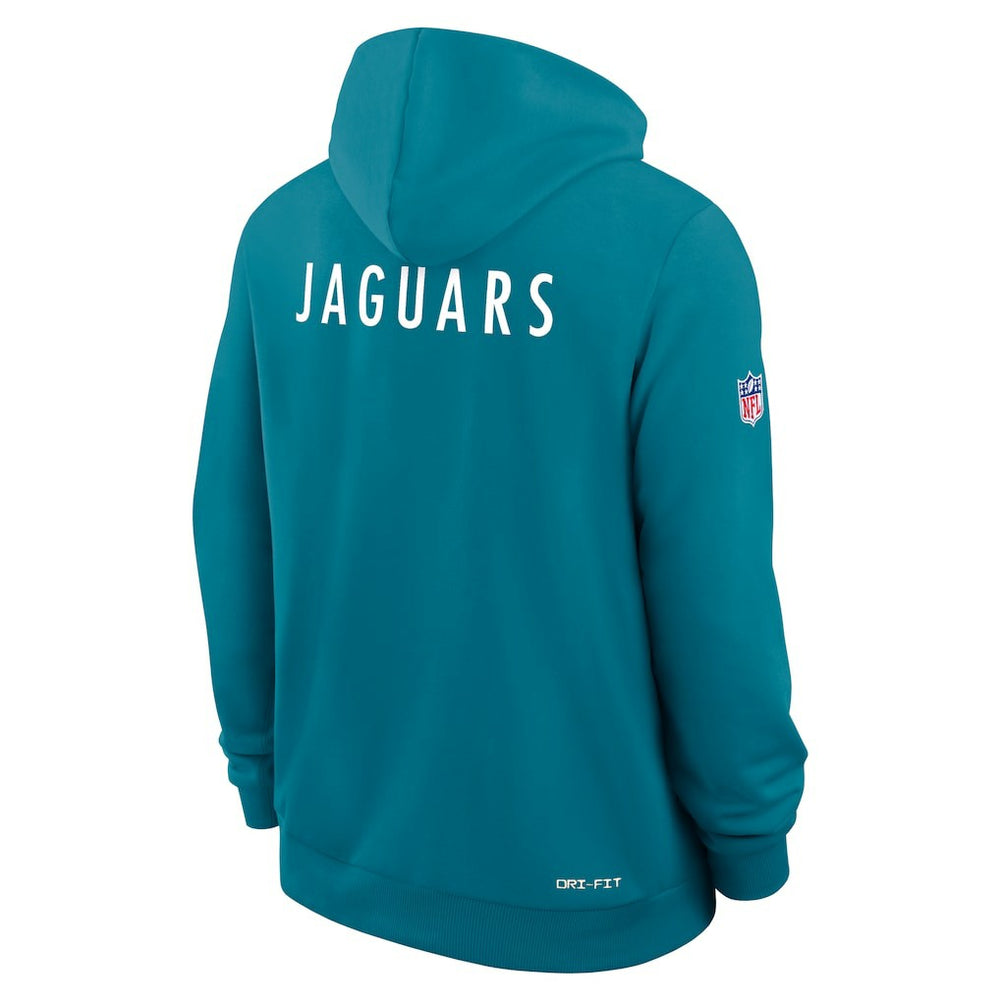 Jacksonville Jaguars Sideline Standard Issue Alt 2 Dri-FIT Hoodie - Teal | Nike cheap