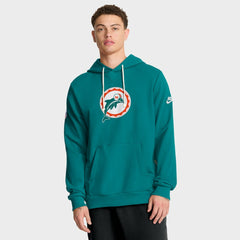 Miami Dolphins Sideline Standard Issue Alt 2 Dri-FIT Hoodie - Aqua | Nike discount