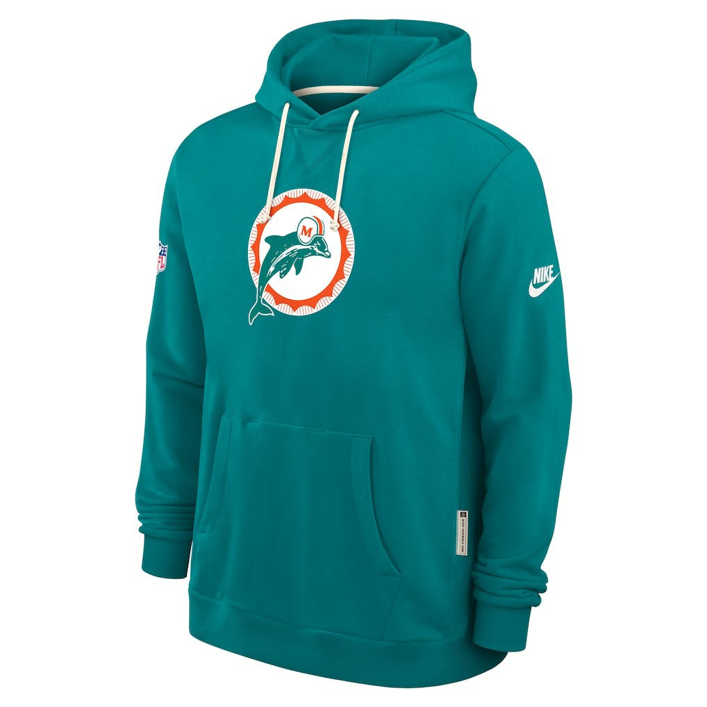 Miami Dolphins Sideline Standard Issue Alt 2 Dri-FIT Hoodie - Aqua | Nike discount