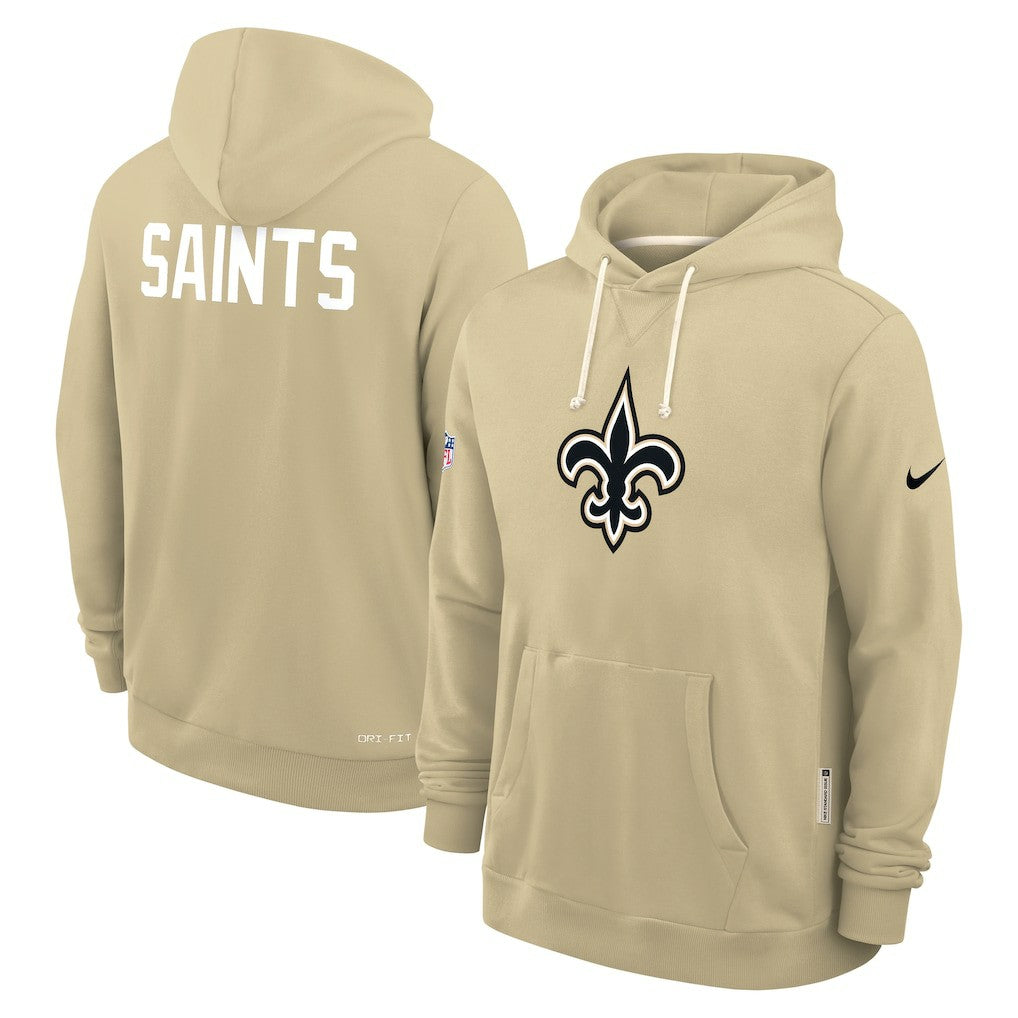 New Orleans Saints Sideline Standard Issue Alt 2 Dri-FIT Hoodie - Gold | Nike sale