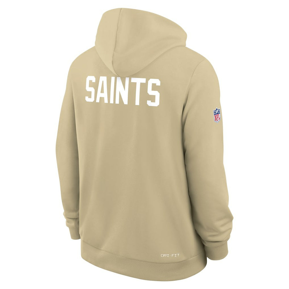 New Orleans Saints Sideline Standard Issue Alt 2 Dri-FIT Hoodie - Gold | Nike sale