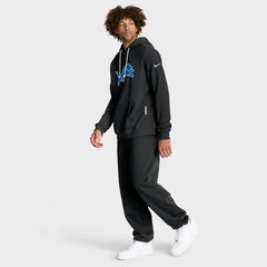 Detroit Lions Sideline Standard Issue Alt 2 Dri-FIT Hoodie - Black | Nike outlet