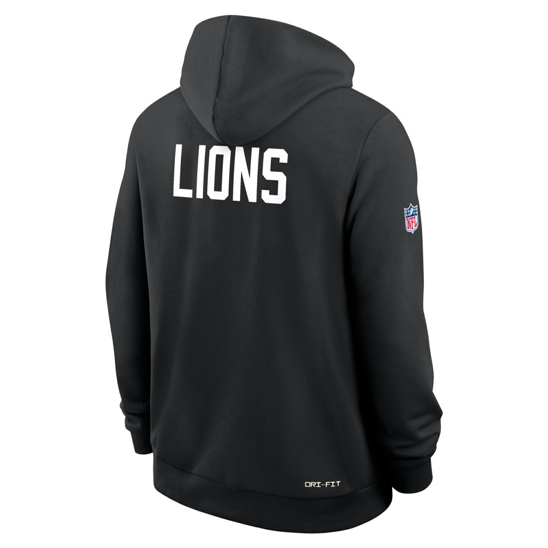 Detroit Lions Sideline Standard Issue Alt 2 Dri-FIT Hoodie - Black | Nike outlet