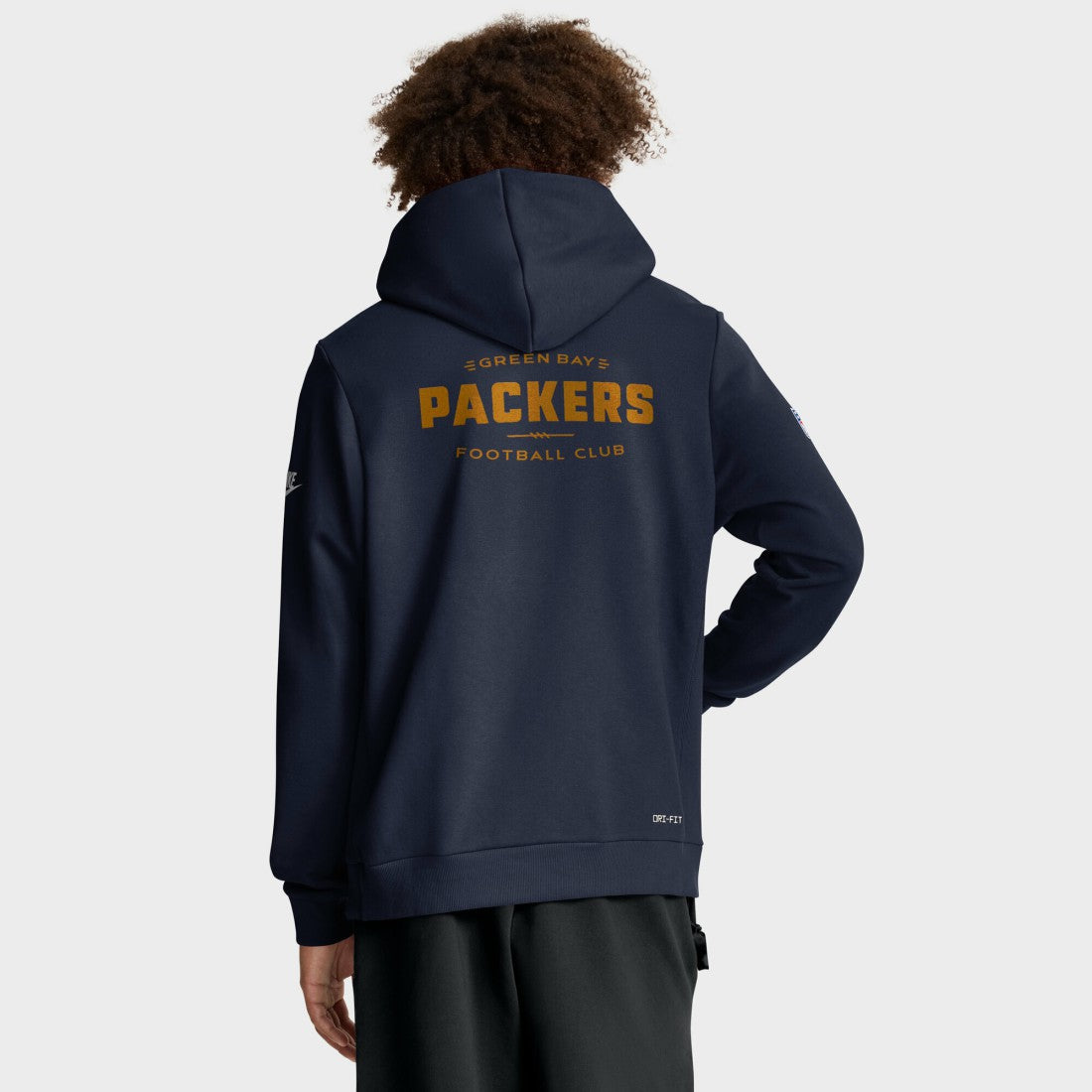 Green Bay Packers The 1923 Classic Sideline Dri-FIT Pullover Hoodie - Navy | Nike sale