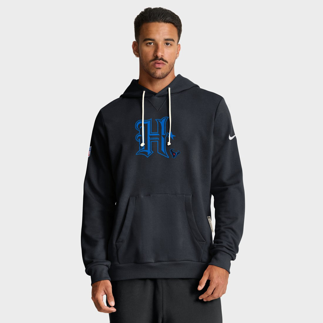 Houston Texans Sideline Standard Issue Alt 2 Dri-FIT Hoodie - Navy | Nike on sale