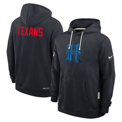 Houston Texans Sideline Standard Issue Alt 2 Dri-FIT Hoodie - Navy | Nike on sale