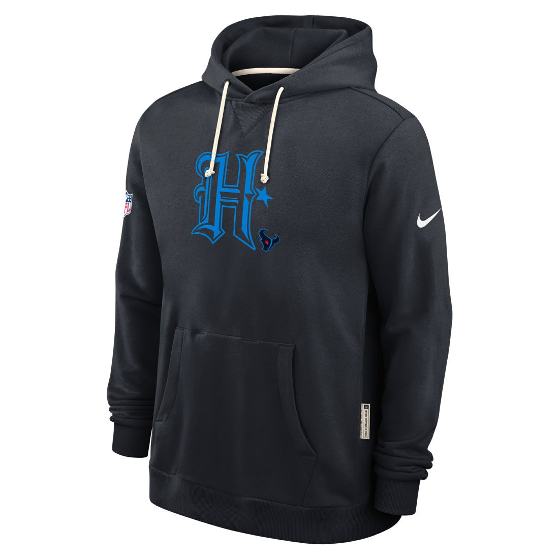 Houston Texans Sideline Standard Issue Alt 2 Dri-FIT Hoodie - Navy | Nike on sale