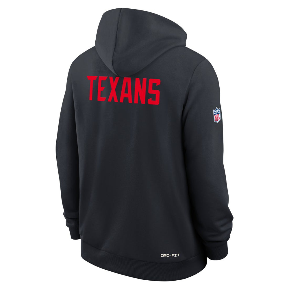 Houston Texans Sideline Standard Issue Alt 2 Dri-FIT Hoodie - Navy | Nike on sale