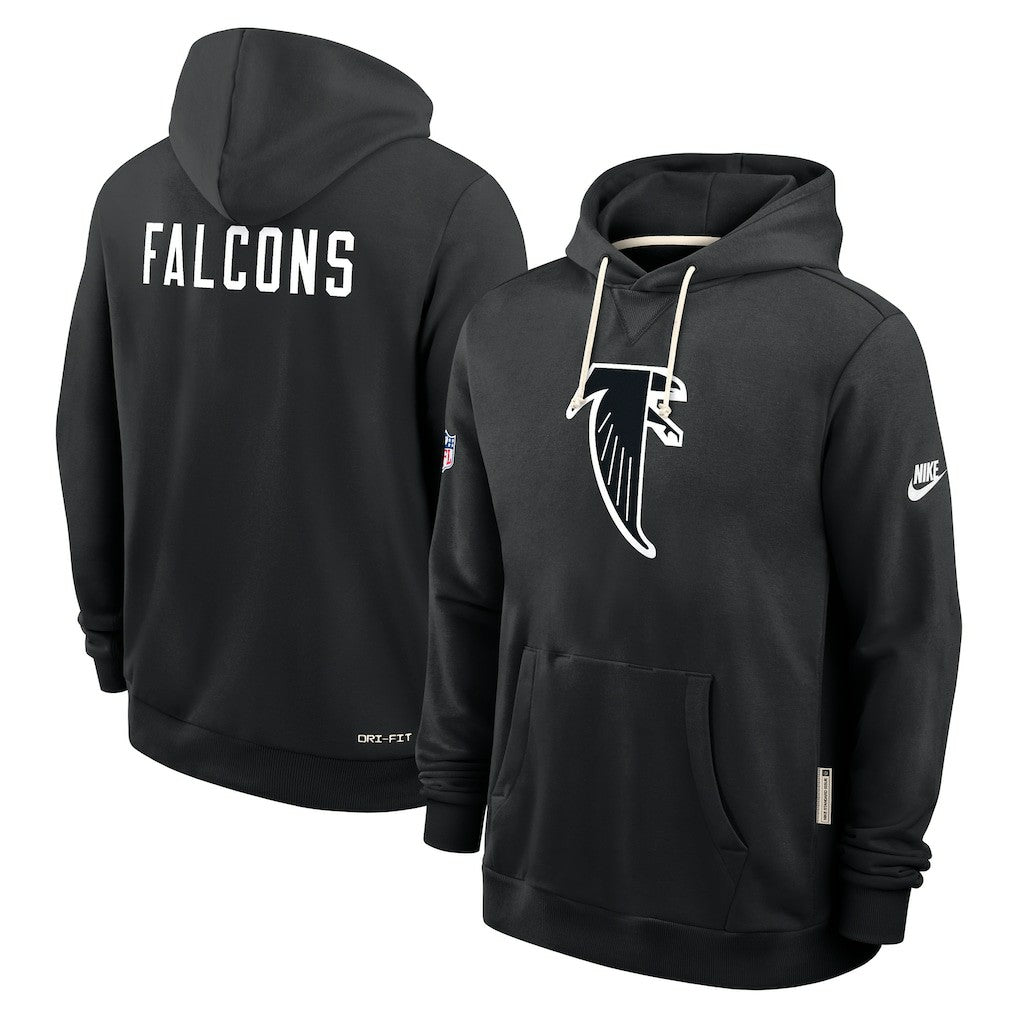 Atlanta Falcons Sideline Standard Issue Alt 2 Dri-FIT Hoodie - Black | Nike cheap