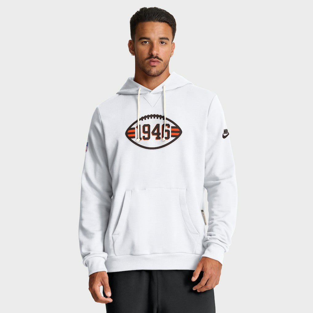 Cleveland Browns Sideline Standard Issue Alt 2 Dri-FIT Hoodie - White | Nike online