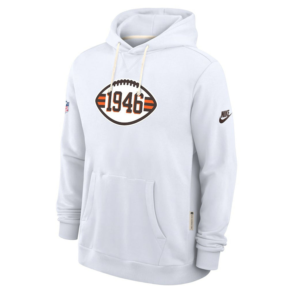 Cleveland Browns Sideline Standard Issue Alt 2 Dri-FIT Hoodie - White | Nike online