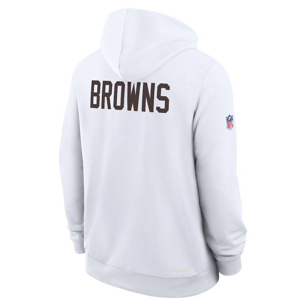 Cleveland Browns Sideline Standard Issue Alt 2 Dri-FIT Hoodie - White | Nike online