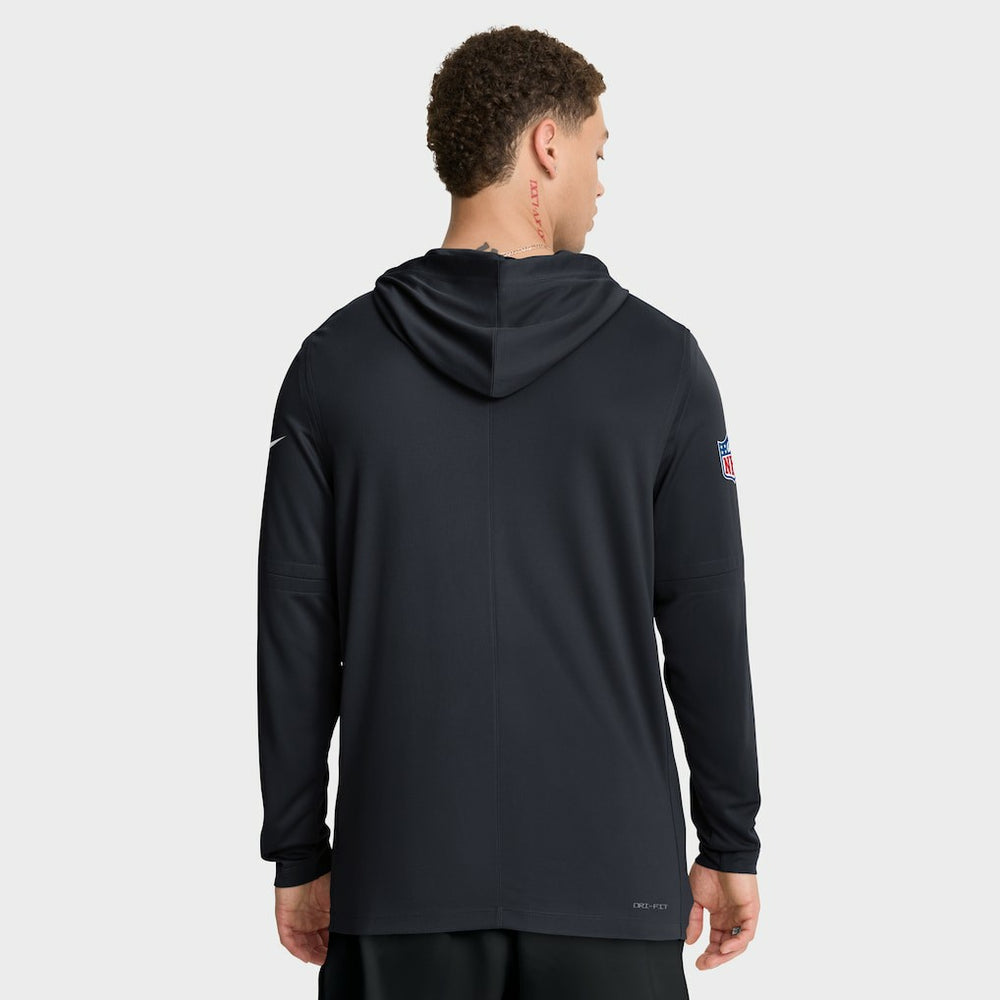 Houston Texans Sideline Pass Accuracy Dri-FIT Long Sleeve Hoodie T-Shirt  - Blue | Nike discount