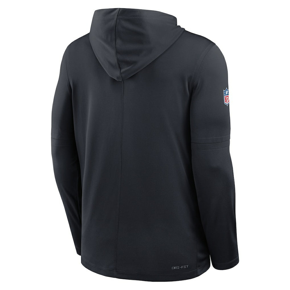 Houston Texans Sideline Pass Accuracy Dri-FIT Long Sleeve Hoodie T-Shirt  - Blue | Nike discount