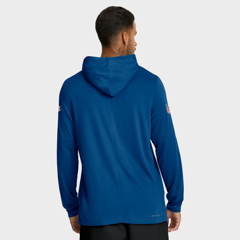 Indianapolis Colts Sideline Pass Accuracy Dri-FIT Long Sleeve Hoodie T-Shirt - Royal | Nike online