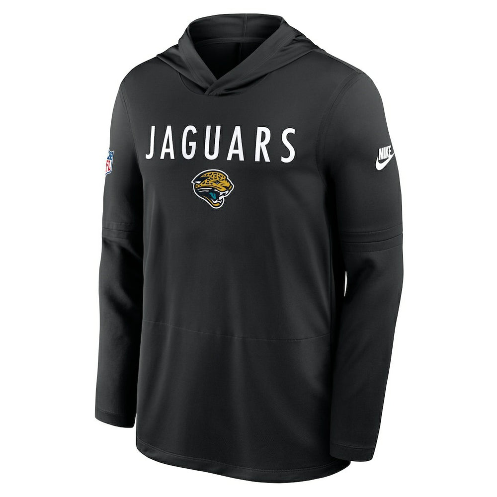 Jacksonville Jaguars Sideline Pass Accuracy Dri-FIT Long Sleeve Hoodie T-Shirt  - Black | Nike sale