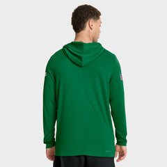 Philadelphia Eagles Sideline Pass Accuracy Dri-FIT Long Sleeve Hoodie T-Shirt  - Kelly Green | Nike on sale