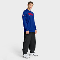 Buffalo Bills Sideline Pure Fury Performance Long Sleeve Hoodie T-Shirt - Royal | Nike online