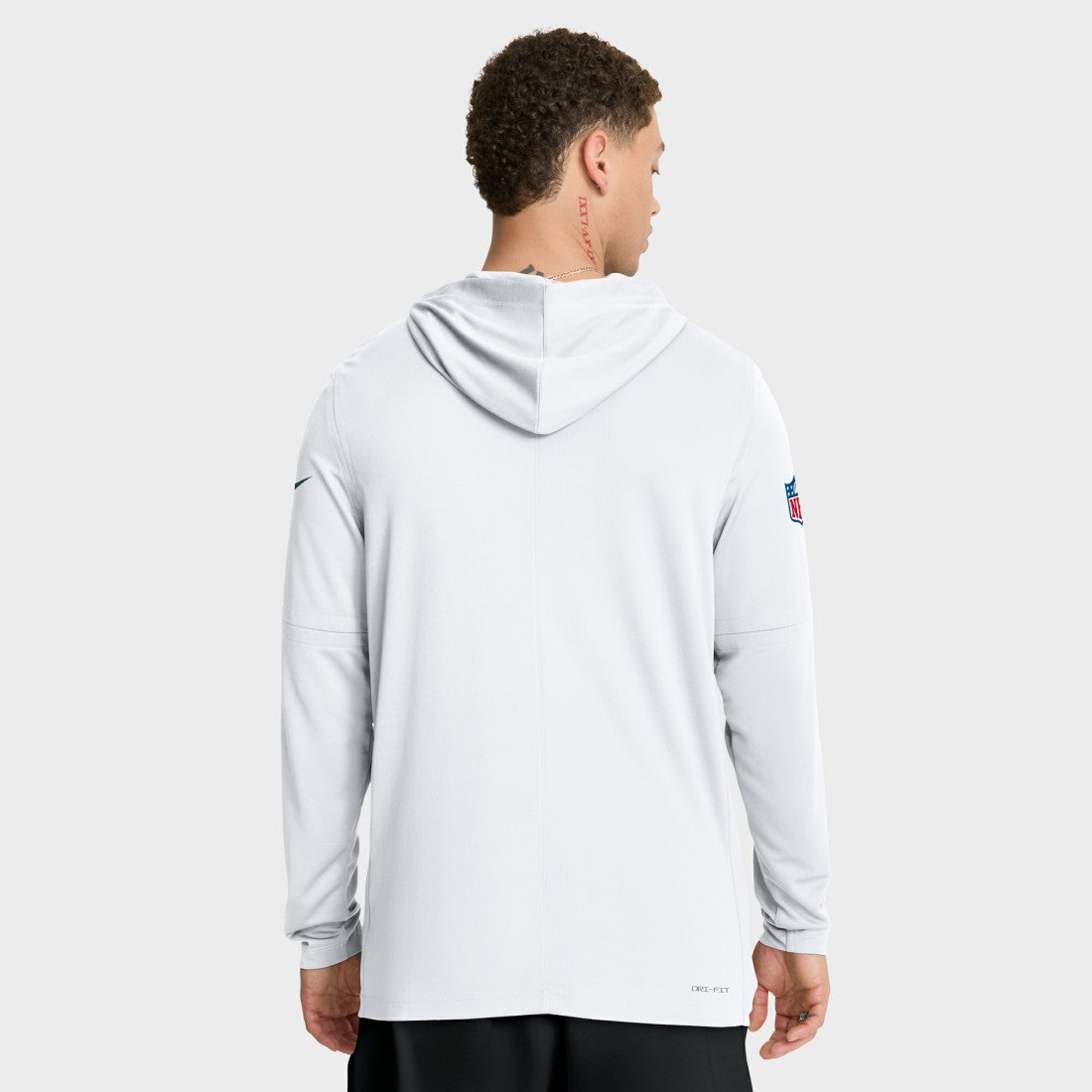 Green Bay Packers Sideline Pure Fury Performance Long Sleeve Hoodie T-Shirt - White | Nike online