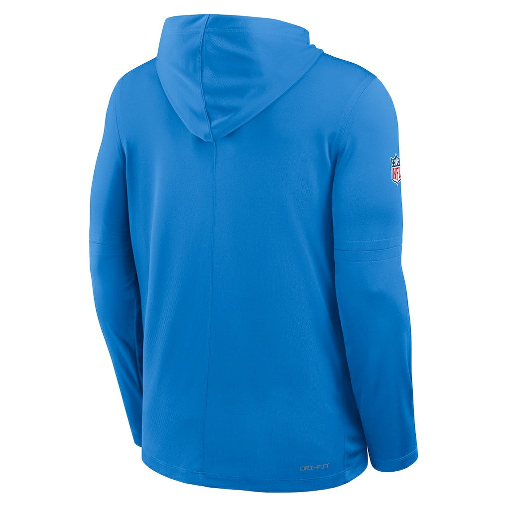 Los Angeles Chargers Sideline Pure Fury Performance Long Sleeve Hoodie T-Shirt - Powder Blue | Nike on sale